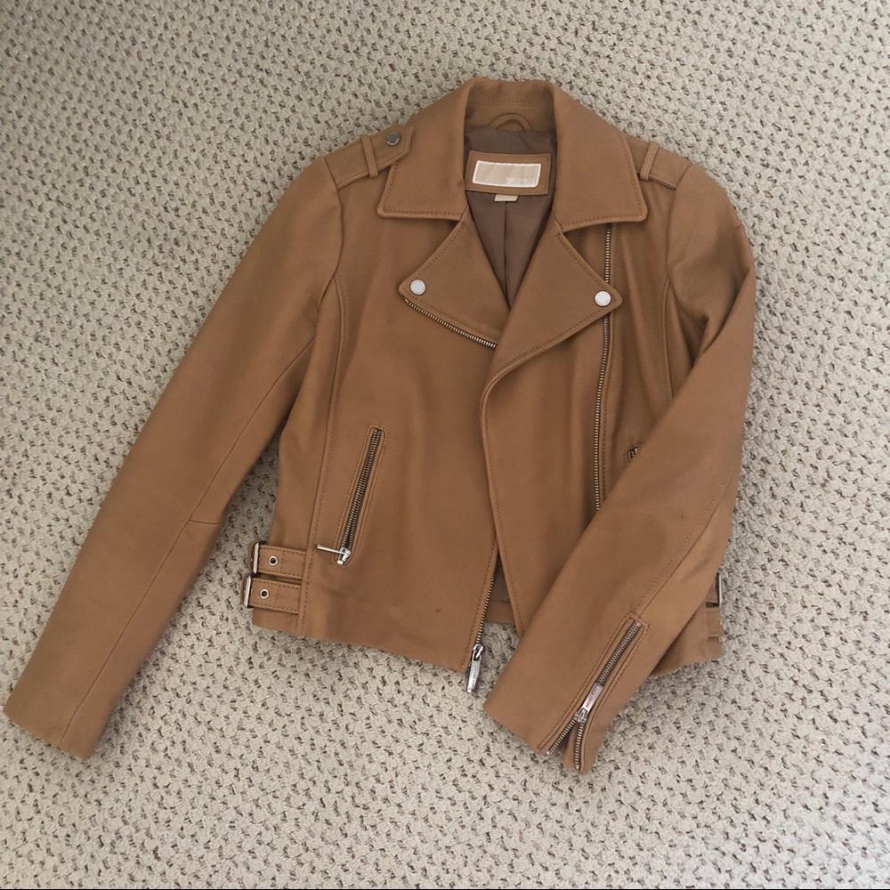 NWOT Michael Kors Leather Jacket